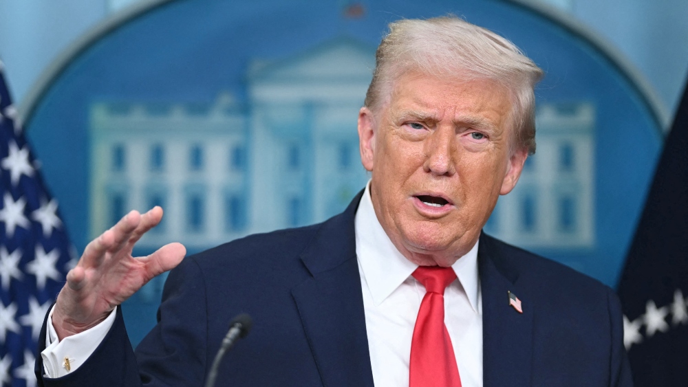 Muted anniversary: Trump marks first year back with grievances